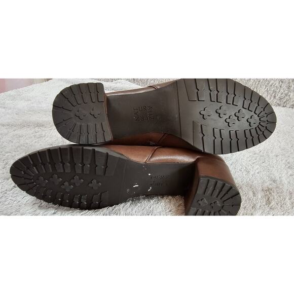 NEW Naturalizer Women Bay Weatherproof Bootie Brown Leather Ankle Boot 10 Wide‎ - Picture 5 of 5